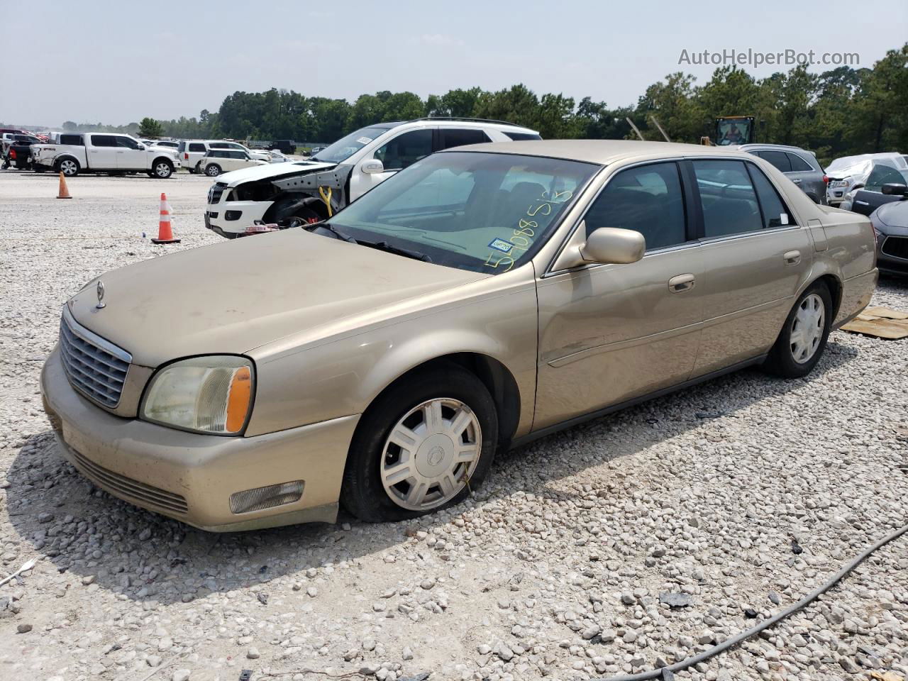 2005 Cadillac Deville  Beige vin: 1G6KD54Y35U177543