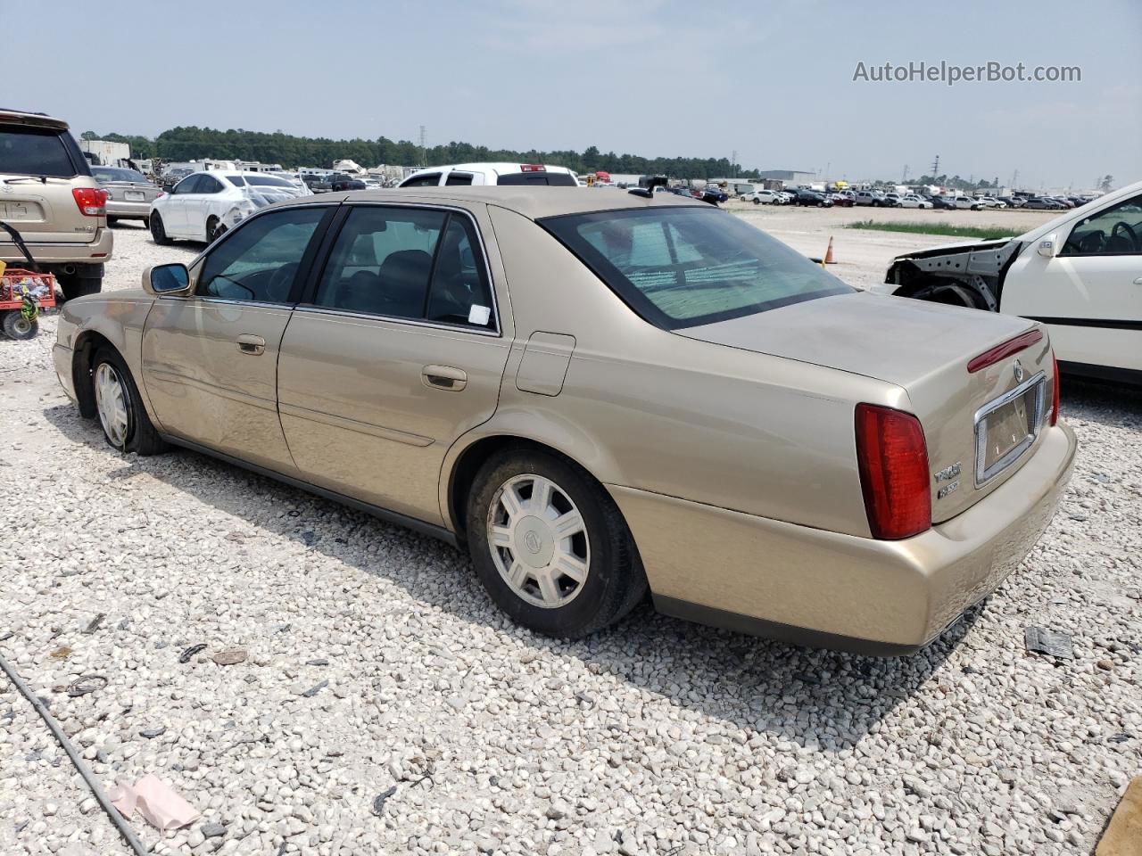 2005 Cadillac Deville  Beige vin: 1G6KD54Y35U177543