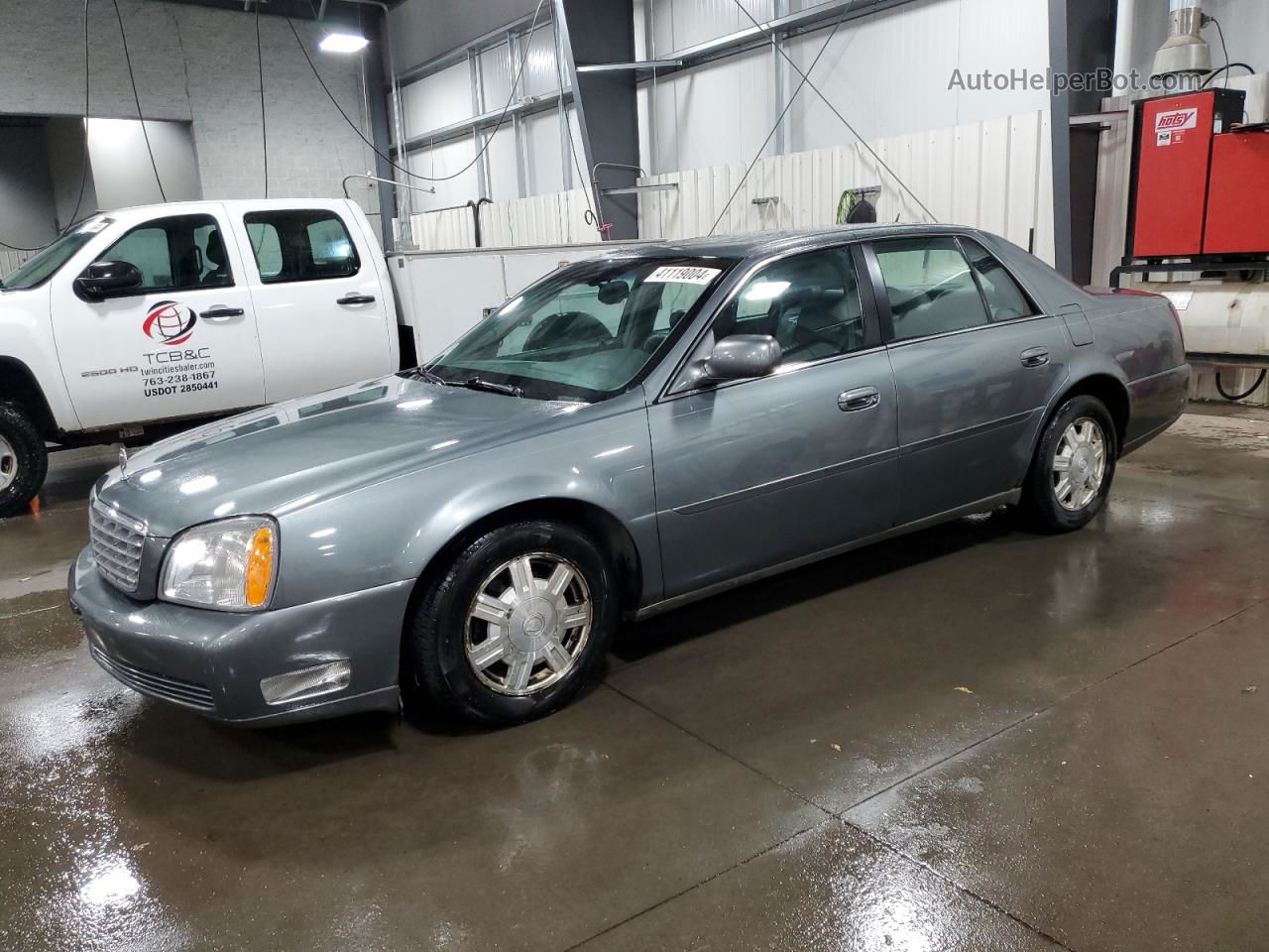 2005 Cadillac Deville  Gray vin: 1G6KD54Y35U208905