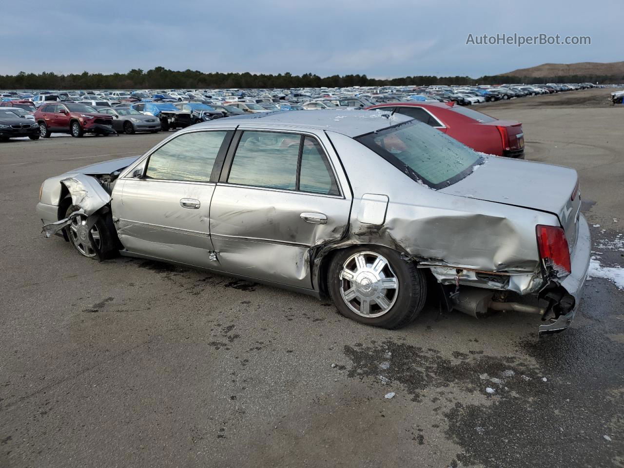 2005 Cadillac Deville  Серебряный vin: 1G6KD54Y35U239250