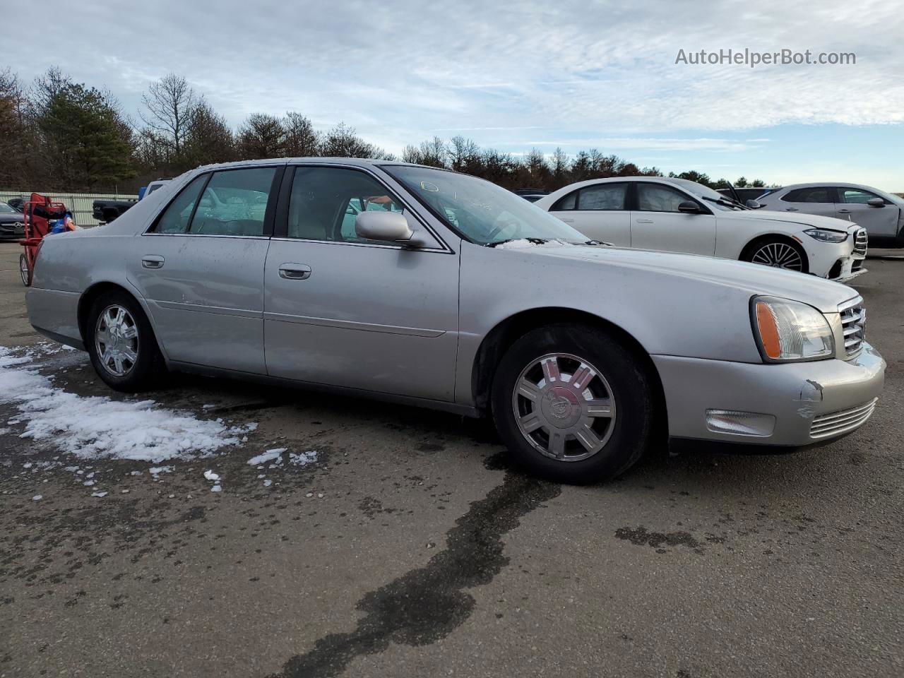 2005 Cadillac Deville  Silver vin: 1G6KD54Y35U239250