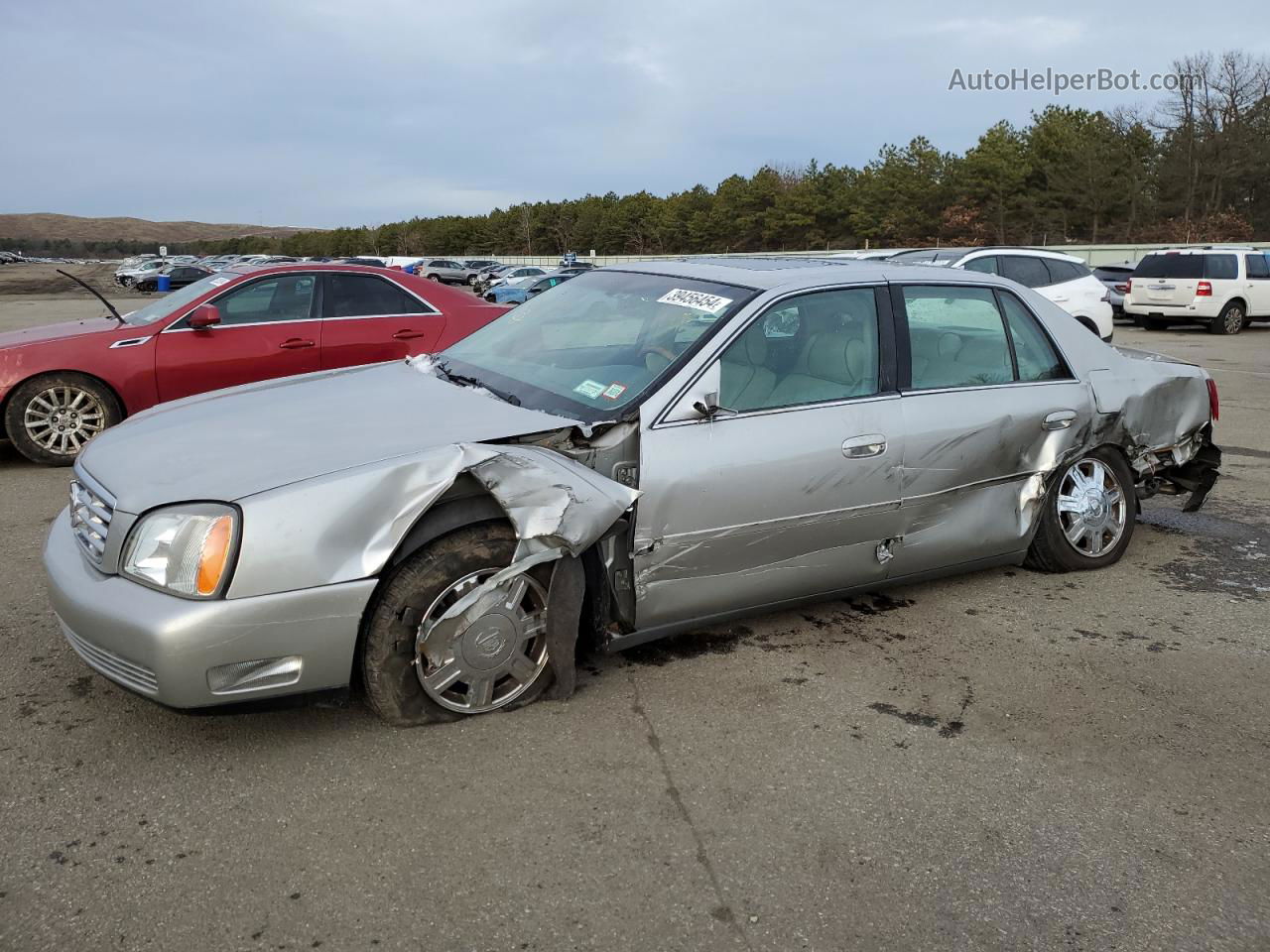 2005 Cadillac Deville  Silver vin: 1G6KD54Y35U239250