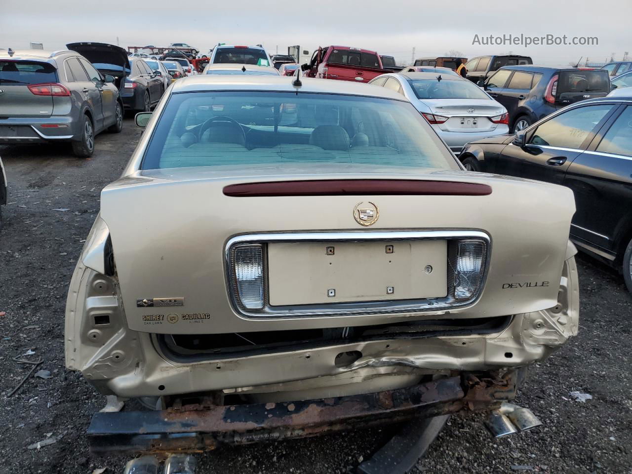 2005 Cadillac Deville  Gold vin: 1G6KD54Y45U152327