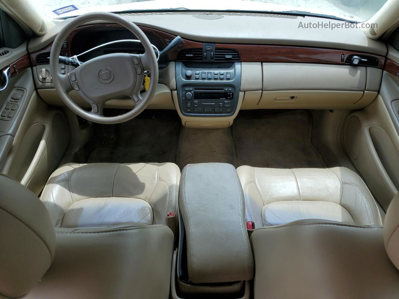 2005 Cadillac Deville  White vin: 1G6KD54Y45U177387