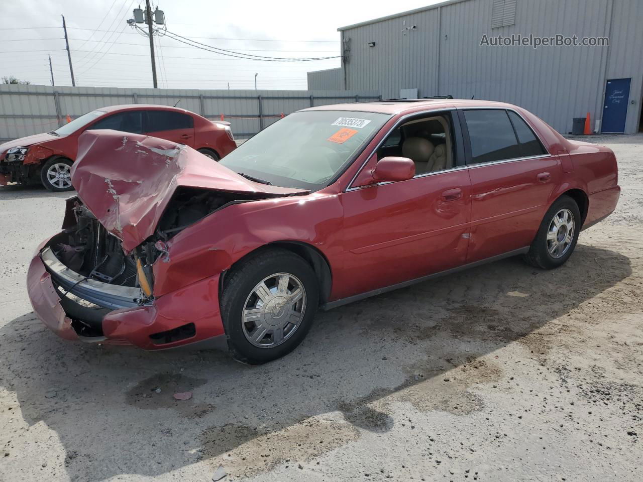 2005 Cadillac Deville  Red vin: 1G6KD54Y45U181942