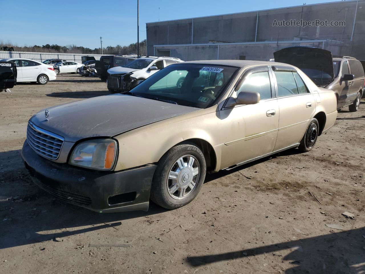 2005 Cadillac Deville  Gold vin: 1G6KD54Y55U216505