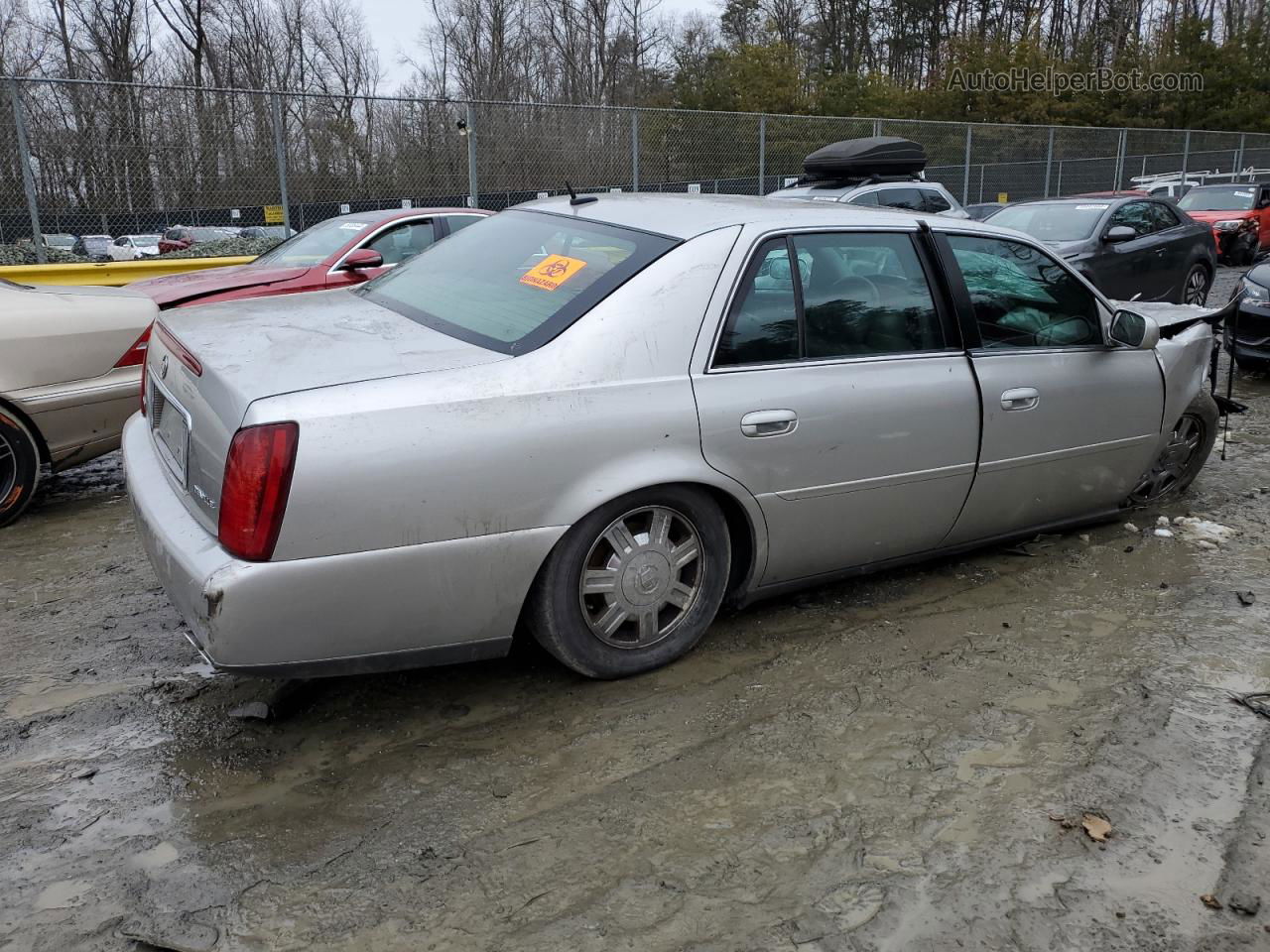 2005 Cadillac Deville  Silver vin: 1G6KD54Y55U228198