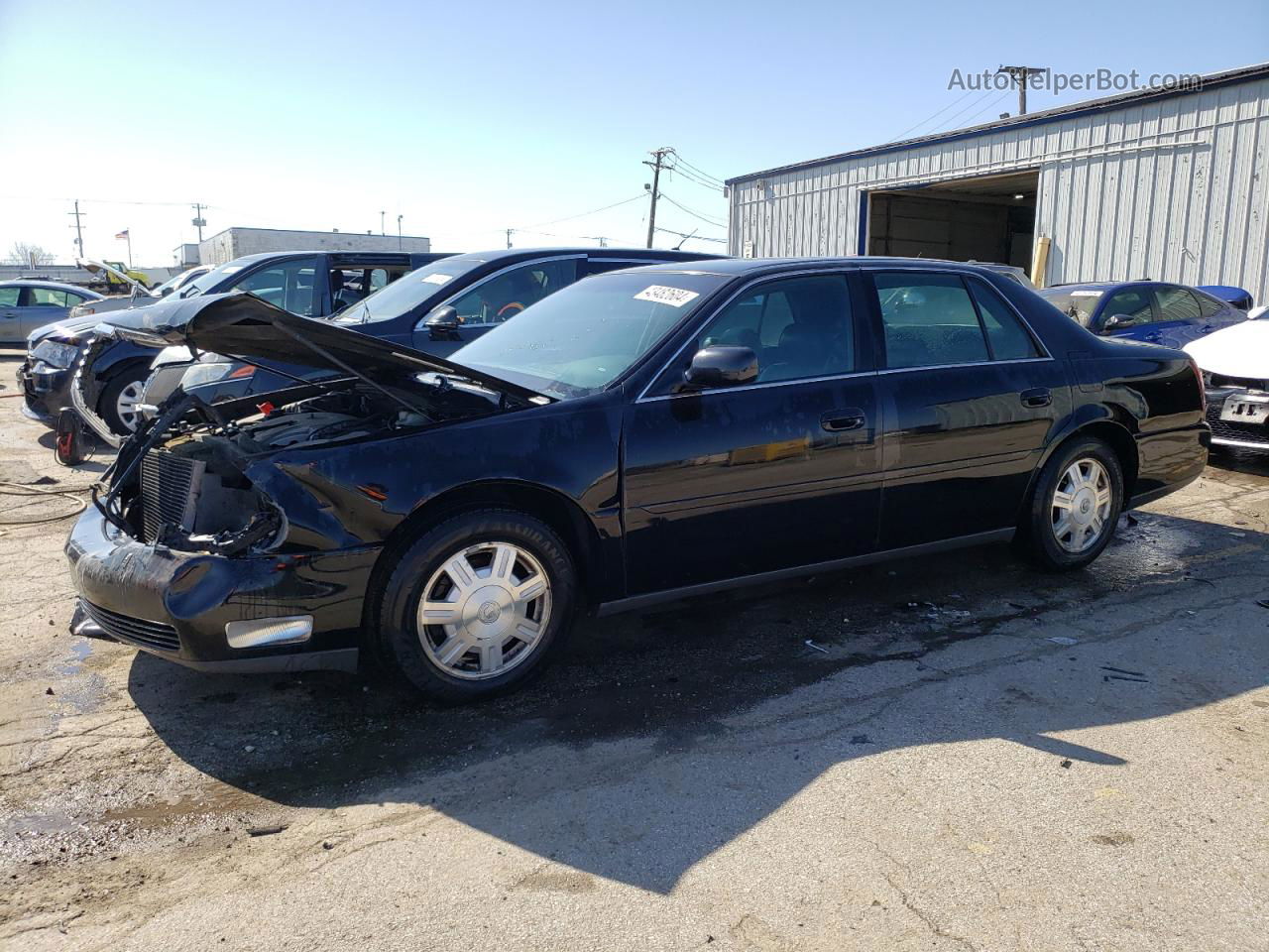 2005 Cadillac Deville  Black vin: 1G6KD54Y55U261802