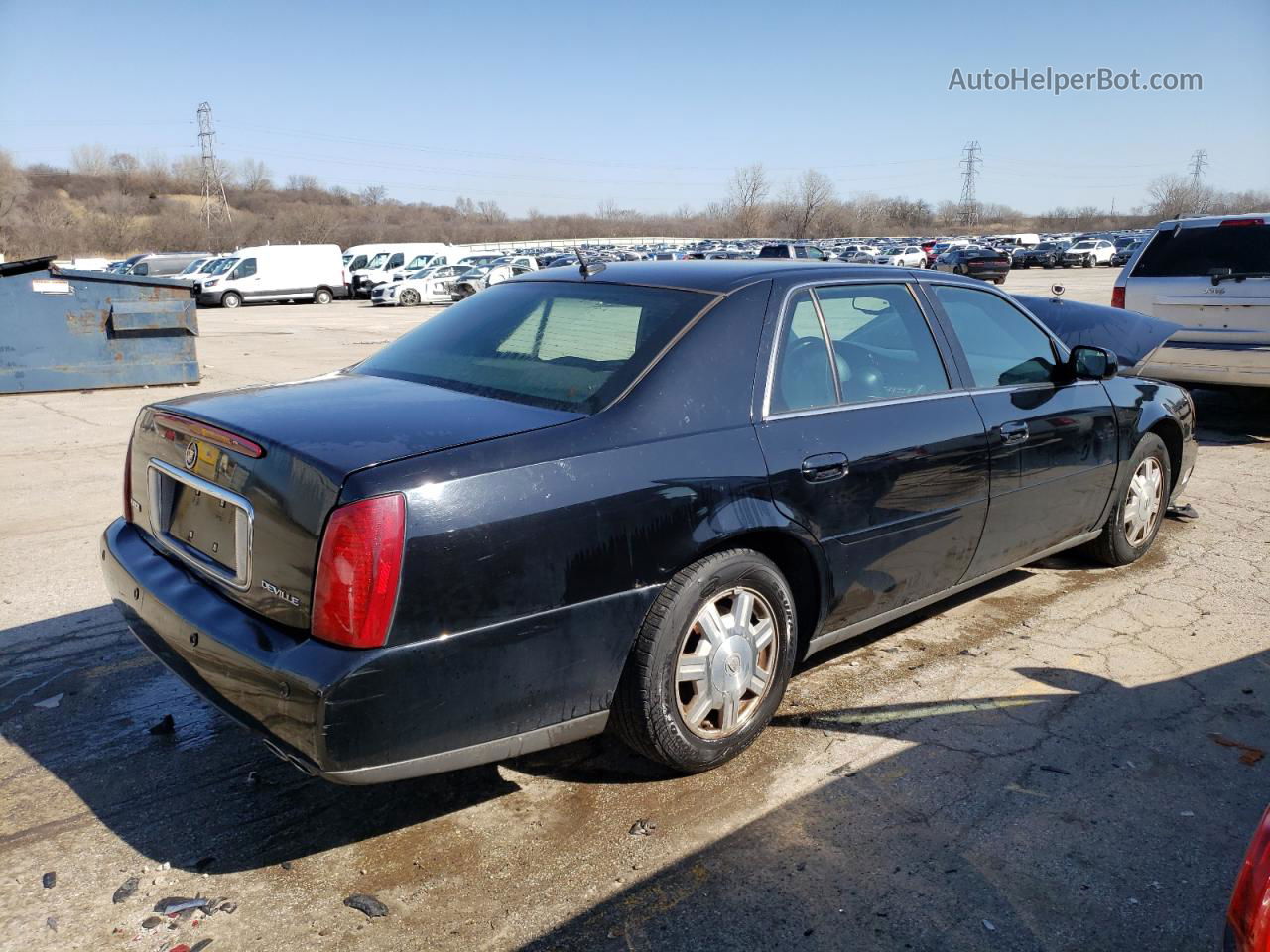 2005 Cadillac Deville  Black vin: 1G6KD54Y55U261802