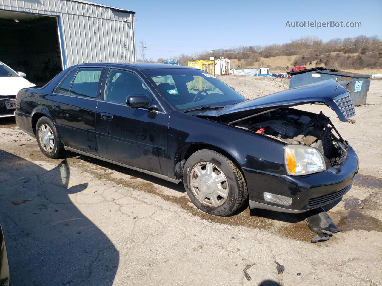 2005 Cadillac Deville  Black vin: 1G6KD54Y55U261802