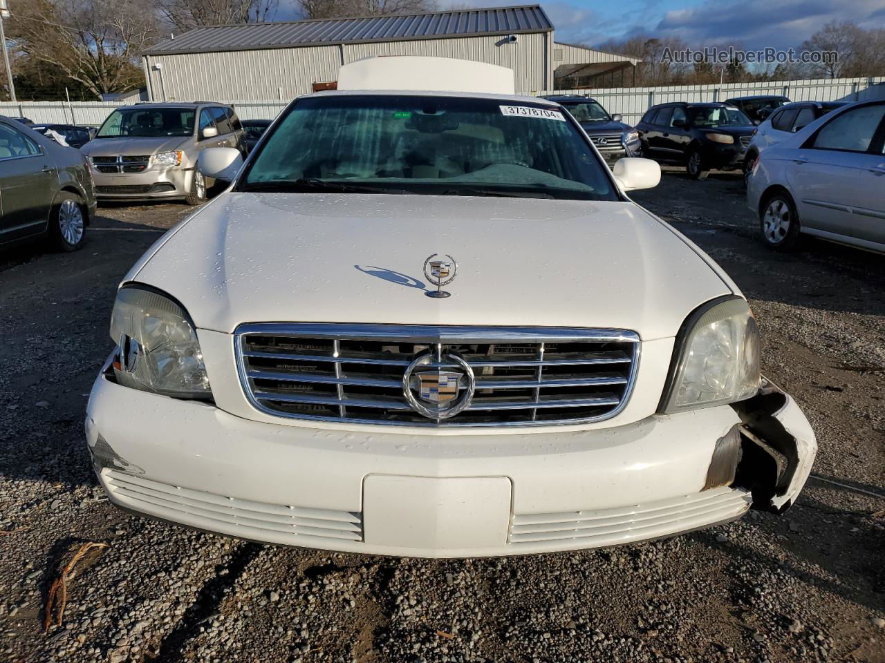 2005 Cadillac Deville  Белый vin: 1G6KD54Y65U116008