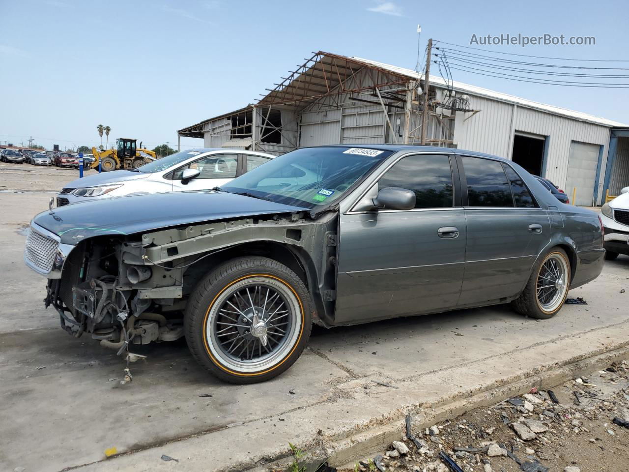 2005 Cadillac Deville  Gray vin: 1G6KD54Y65U125498