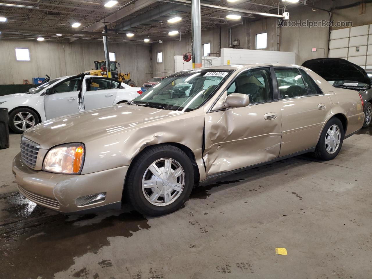 2005 Cadillac Deville  Tan vin: 1G6KD54Y65U223060