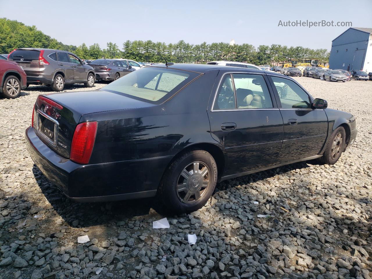 2005 Cadillac Deville  Черный vin: 1G6KD54Y65U231871