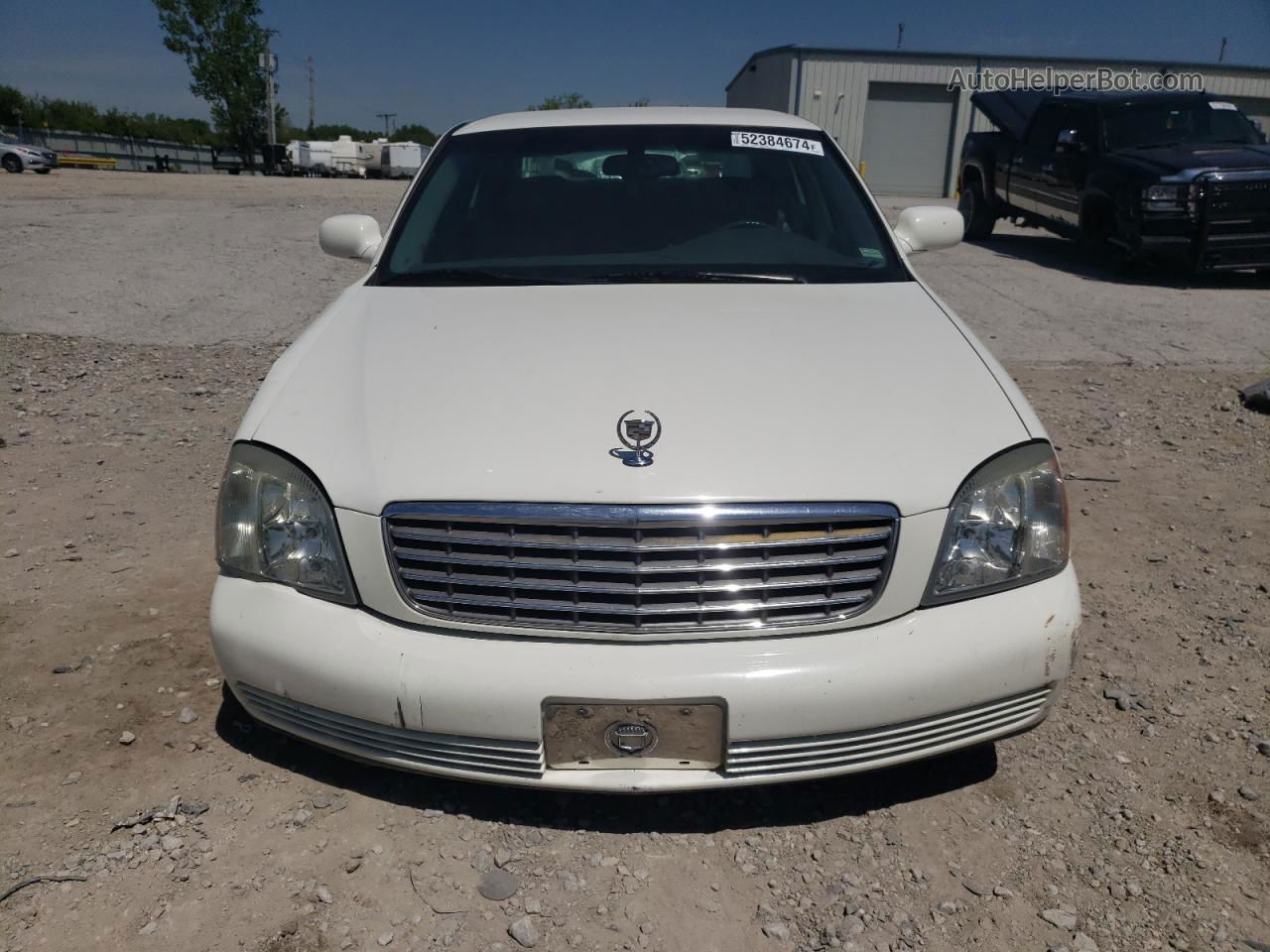 2005 Cadillac Deville  White vin: 1G6KD54Y75U131732