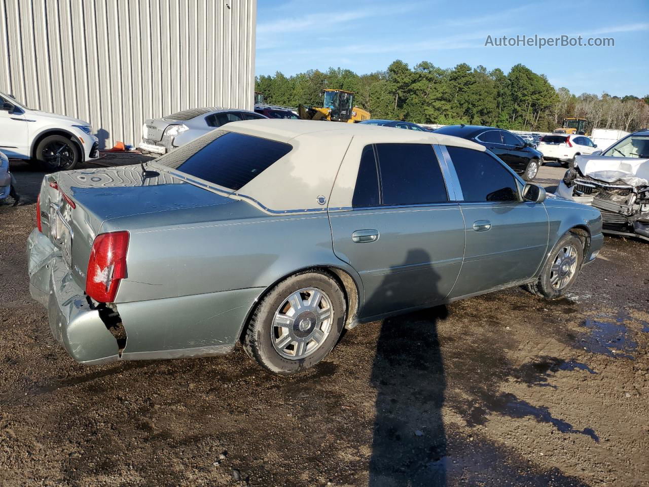 2005 Cadillac Deville  Серебряный vin: 1G6KD54Y75U226730