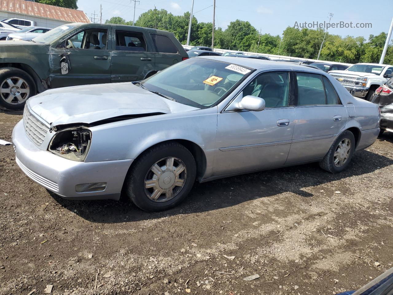 2005 Cadillac Deville  Silver vin: 1G6KD54Y75U261431