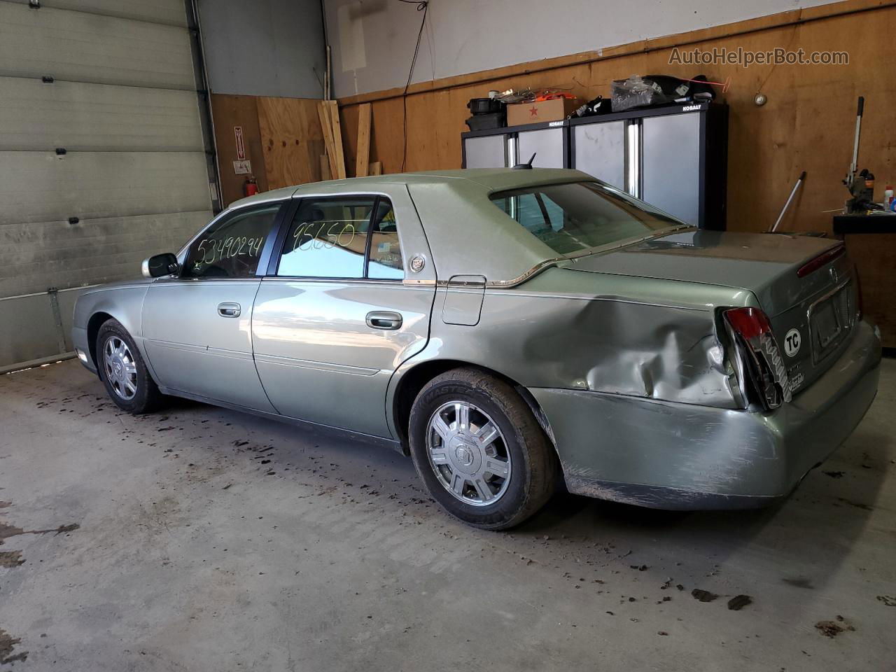 2005 Cadillac Deville  Green vin: 1G6KD54Y95U184318