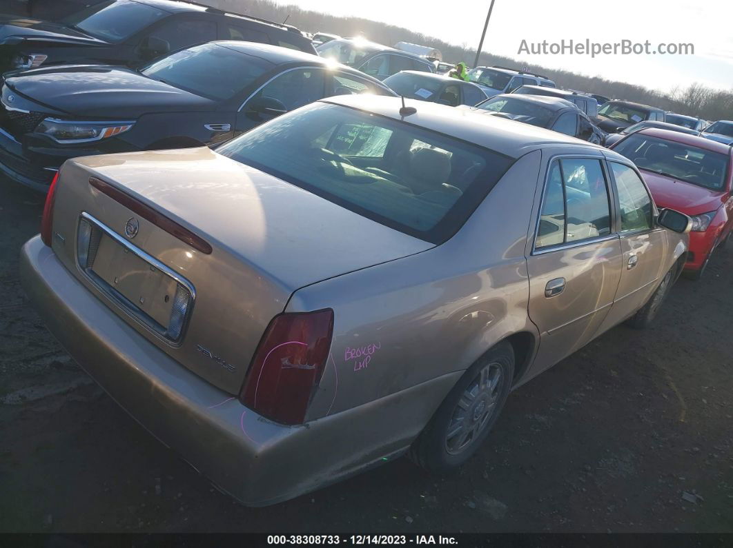 2005 Cadillac Deville Standard Gold vin: 1G6KD54Y95U201599