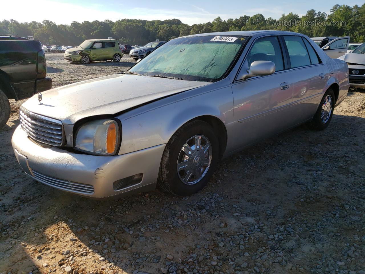 2005 Cadillac Deville  Silver vin: 1G6KD54Y95U202137