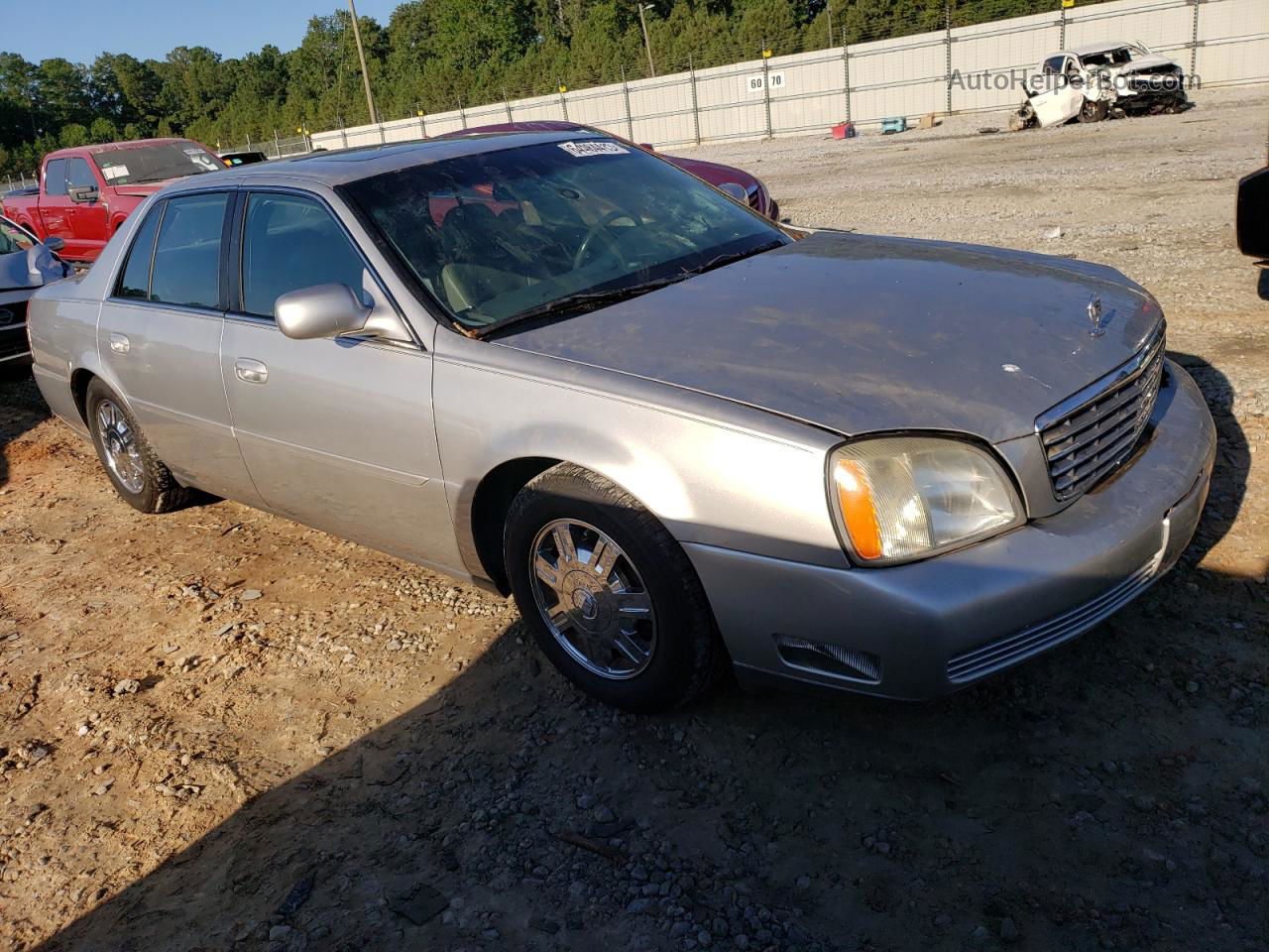 2005 Cadillac Deville  Silver vin: 1G6KD54Y95U202137