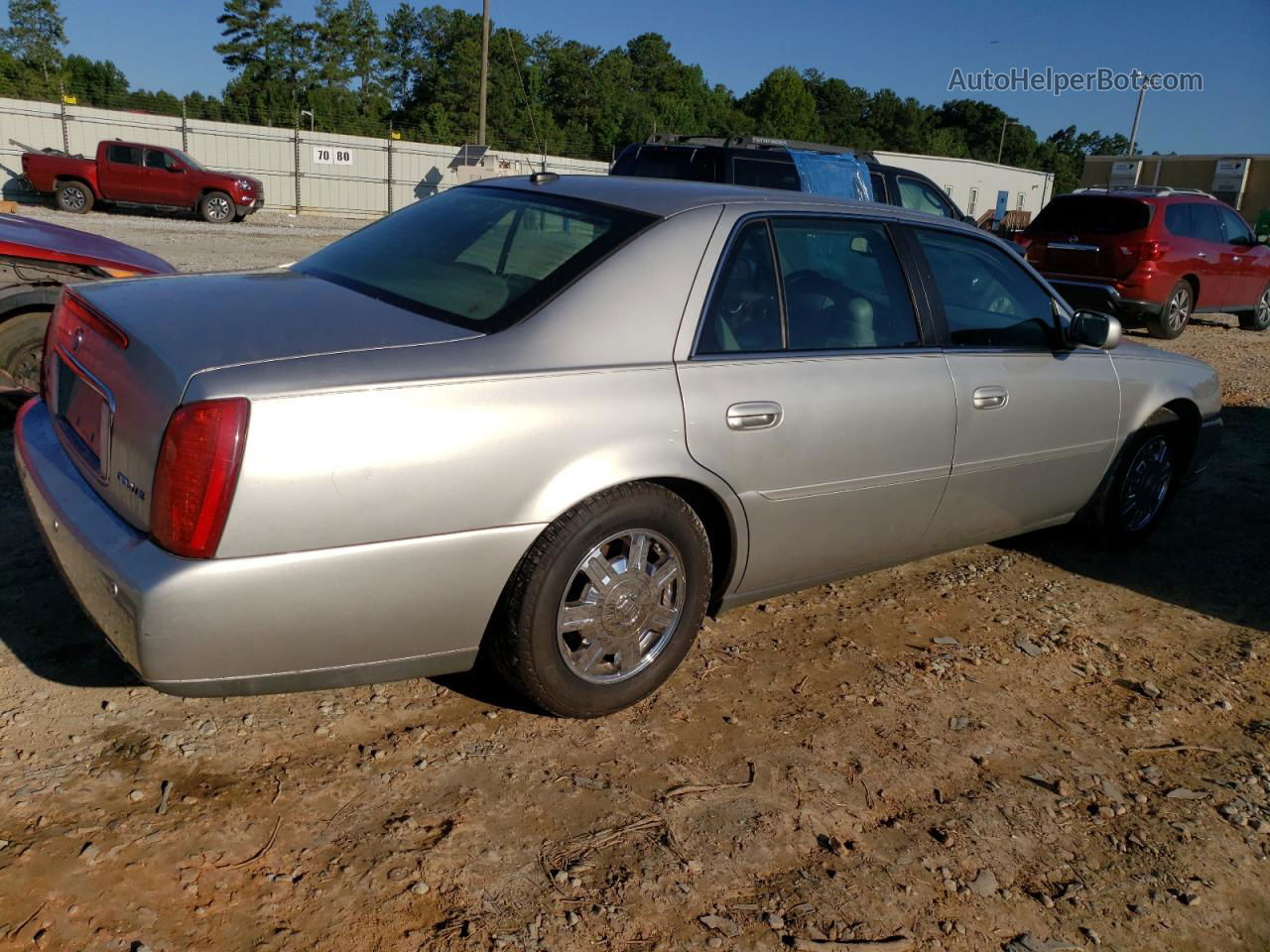 2005 Cadillac Deville  Silver vin: 1G6KD54Y95U202137