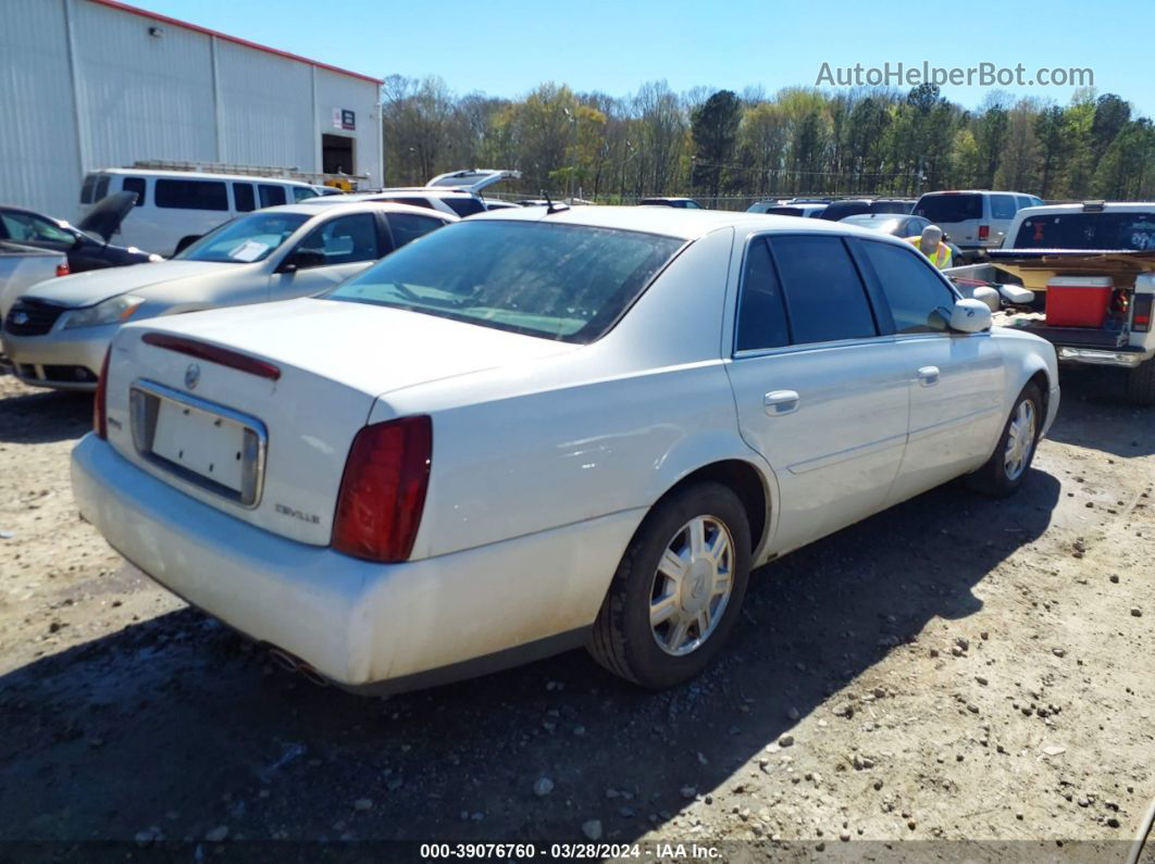 2005 Cadillac Deville Livery White vin: 1G6KD54Y95U211338