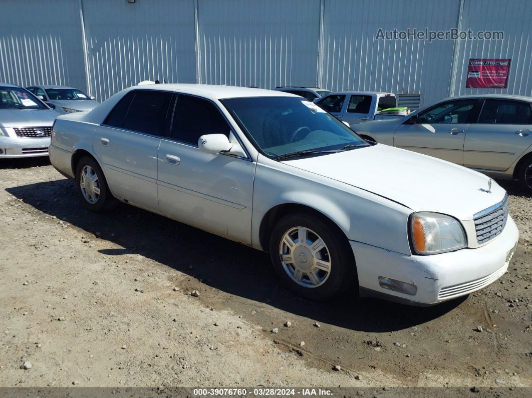 2005 Cadillac Deville Livery Белый vin: 1G6KD54Y95U211338