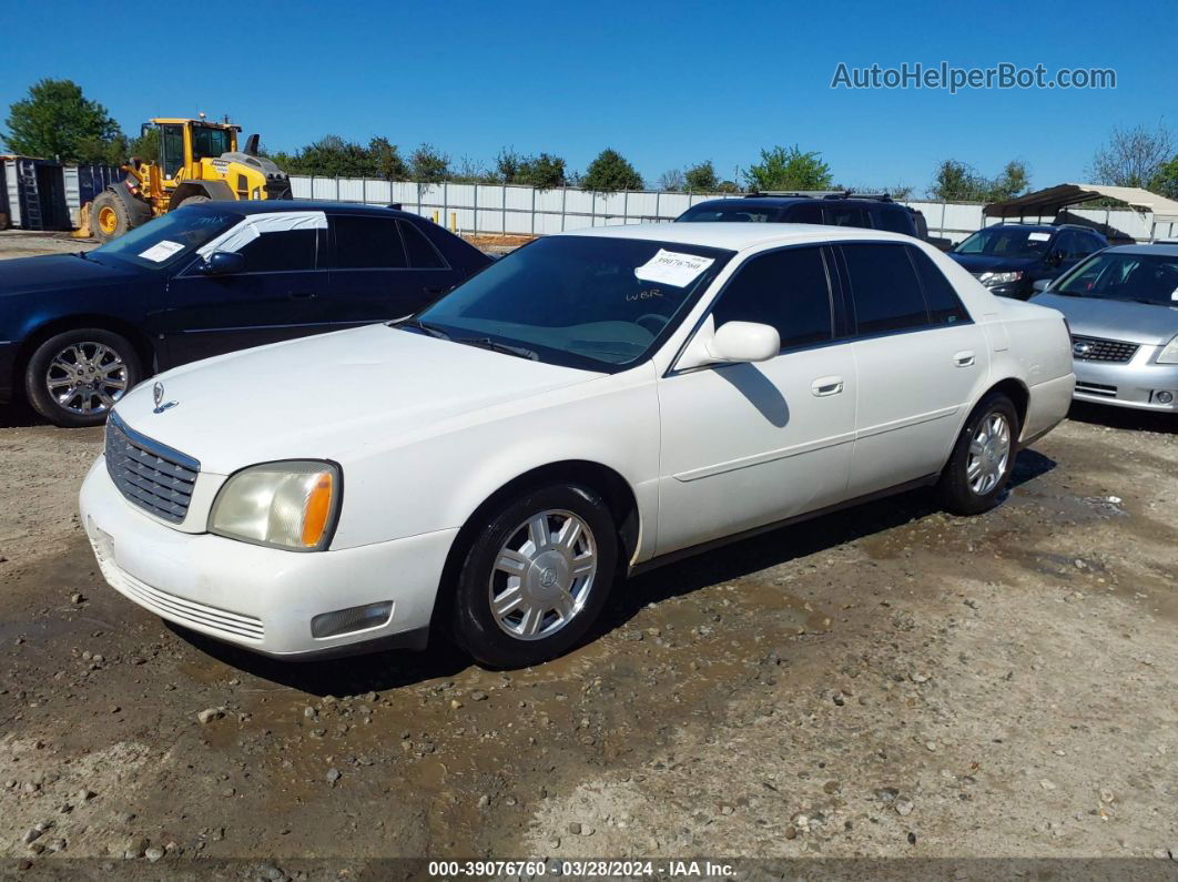 2005 Cadillac Deville Livery White vin: 1G6KD54Y95U211338