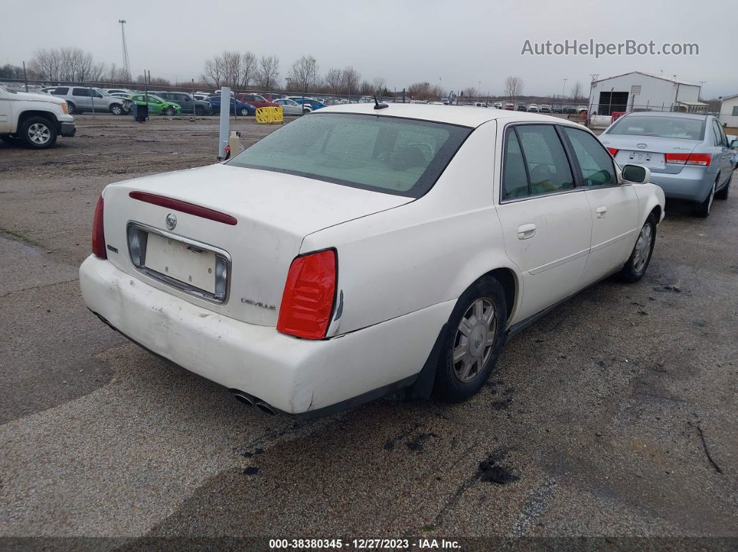 2005 Cadillac Deville Livery White vin: 1G6KD54Y95U224574