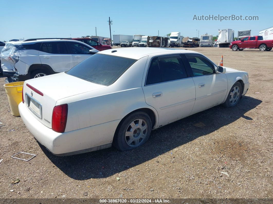 2005 Cadillac Deville Standard White vin: 1G6KD54Y95U228110