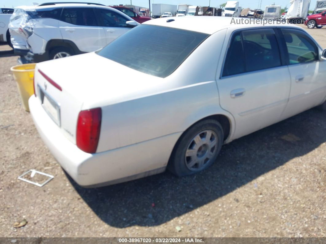 2005 Cadillac Deville Standard White vin: 1G6KD54Y95U228110