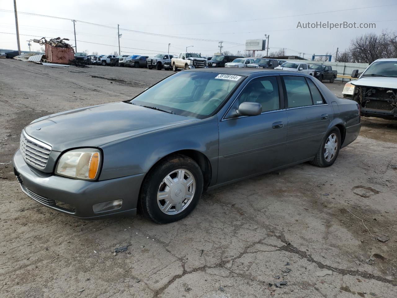 2005 Cadillac Deville  Gray vin: 1G6KD54Y95U240452