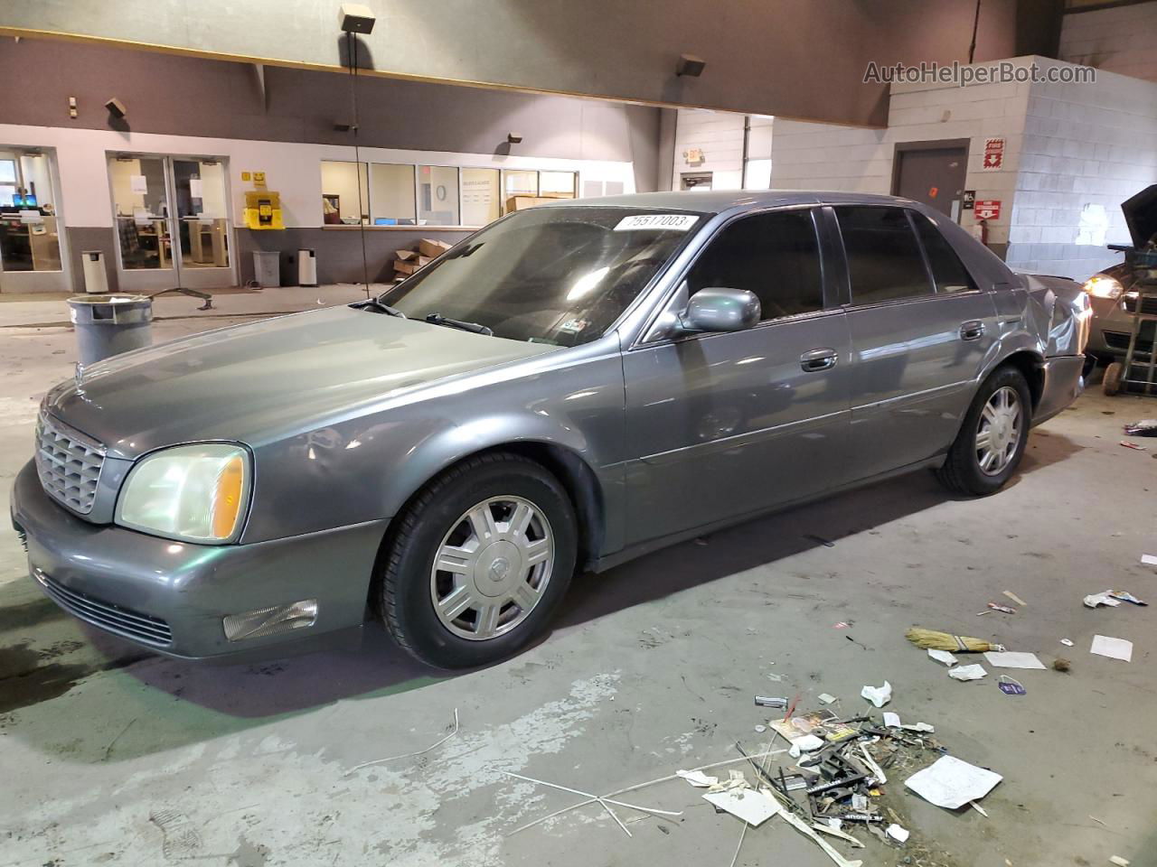 2005 Cadillac Deville  Gray vin: 1G6KD54YX5U117033