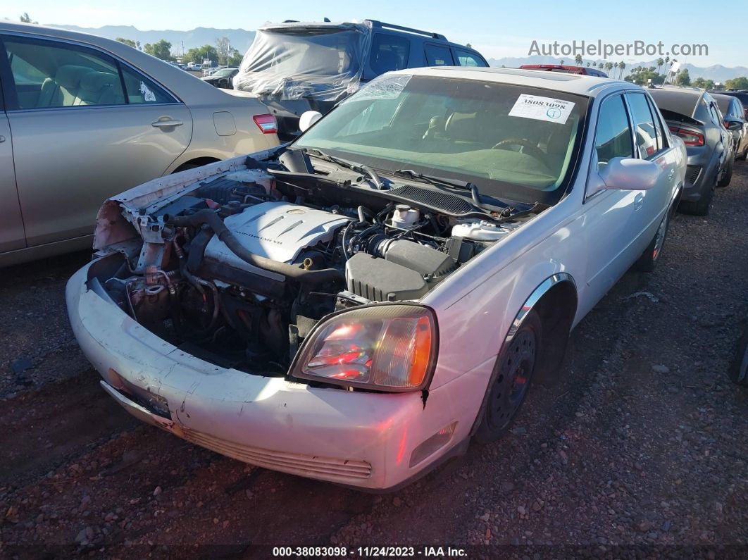 2005 Cadillac Deville Standard White vin: 1G6KD54YX5U233798