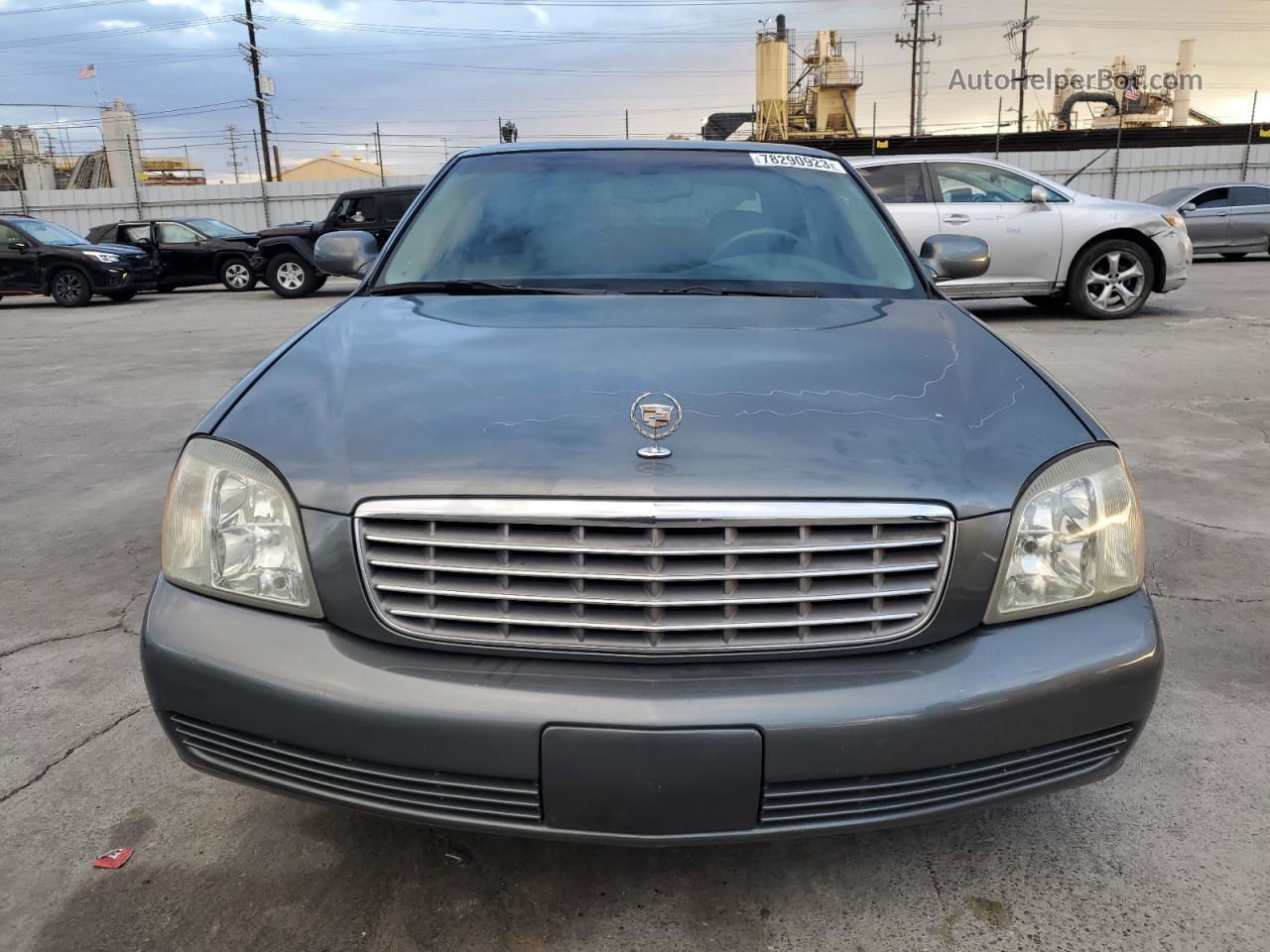 2005 Cadillac Deville  Gray vin: 1G6KD54YX5U259267