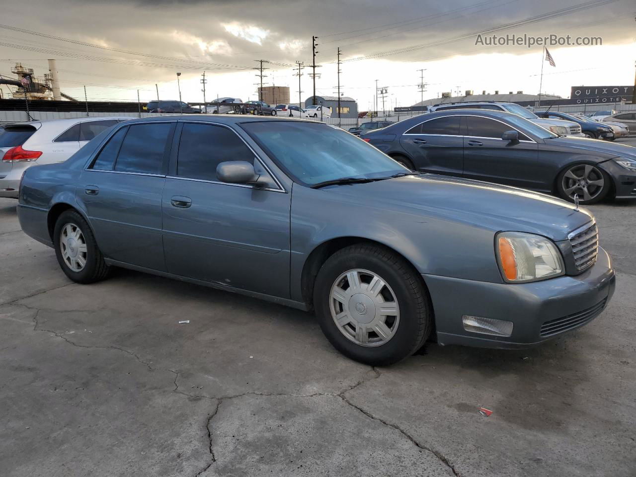 2005 Cadillac Deville  Gray vin: 1G6KD54YX5U259267