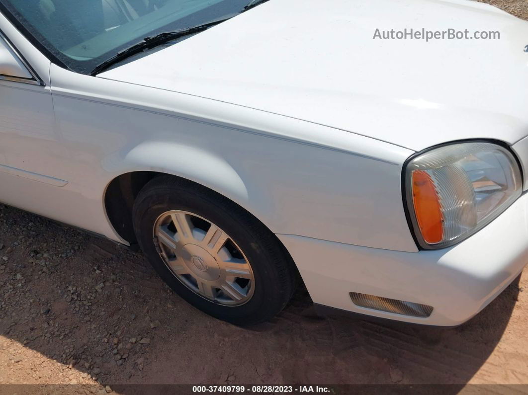 2005 Cadillac Deville   White vin: 1G6KD54YX5U264971