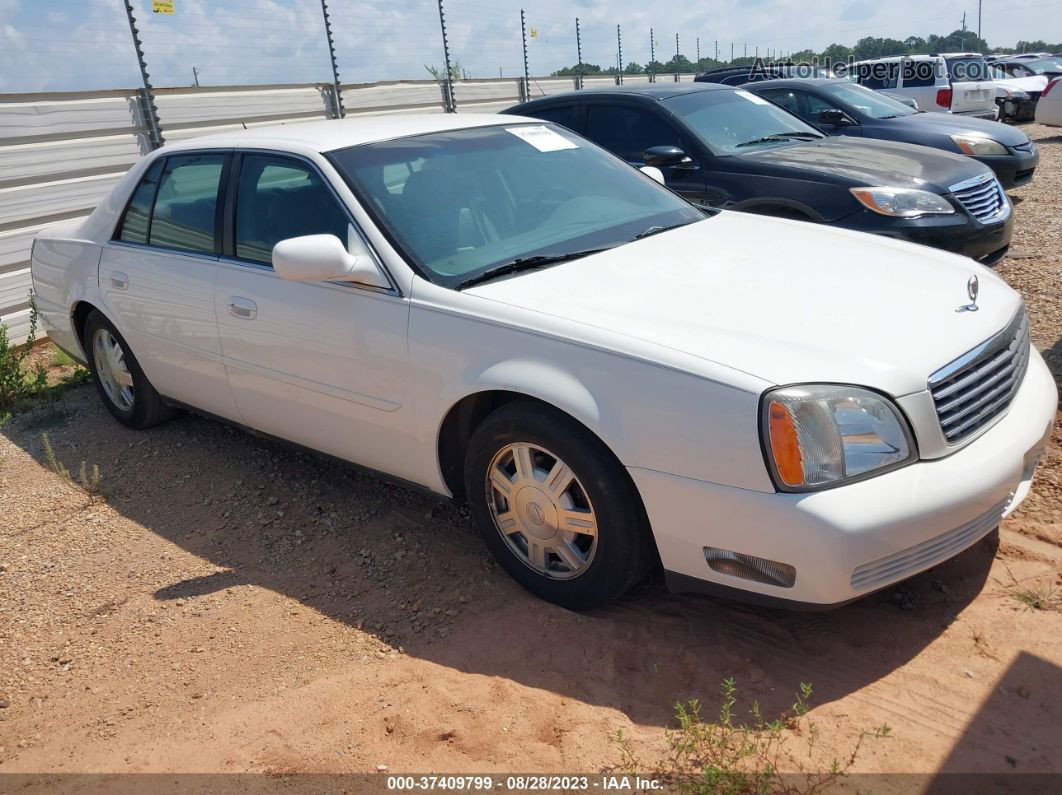 2005 Cadillac Deville   White vin: 1G6KD54YX5U264971