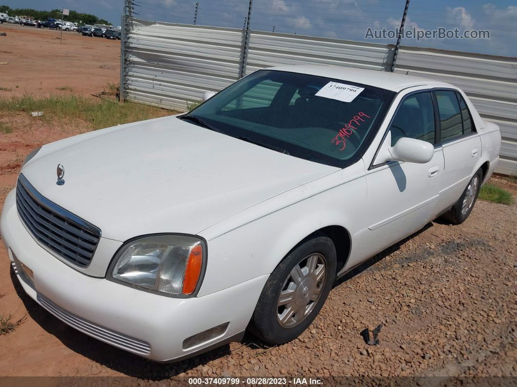 2005 Cadillac Deville   White vin: 1G6KD54YX5U264971