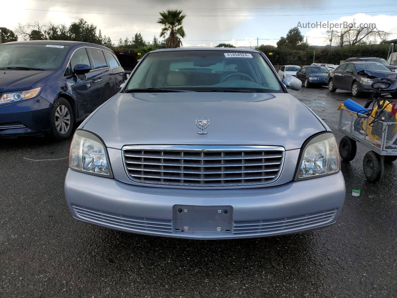 2005 Cadillac Deville  Blue vin: 1G6KD57Y15U245334