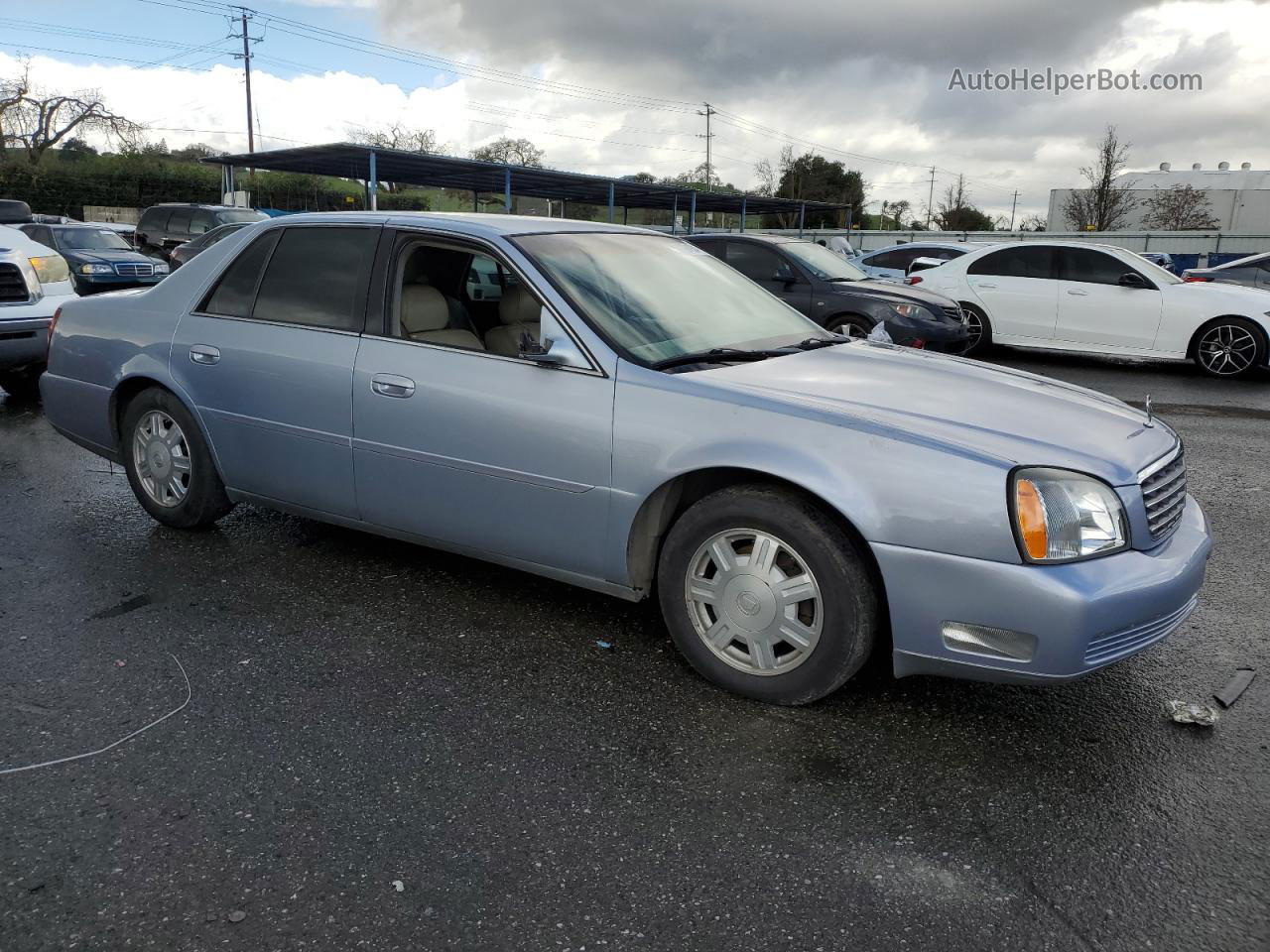 2005 Cadillac Deville  Blue vin: 1G6KD57Y15U245334