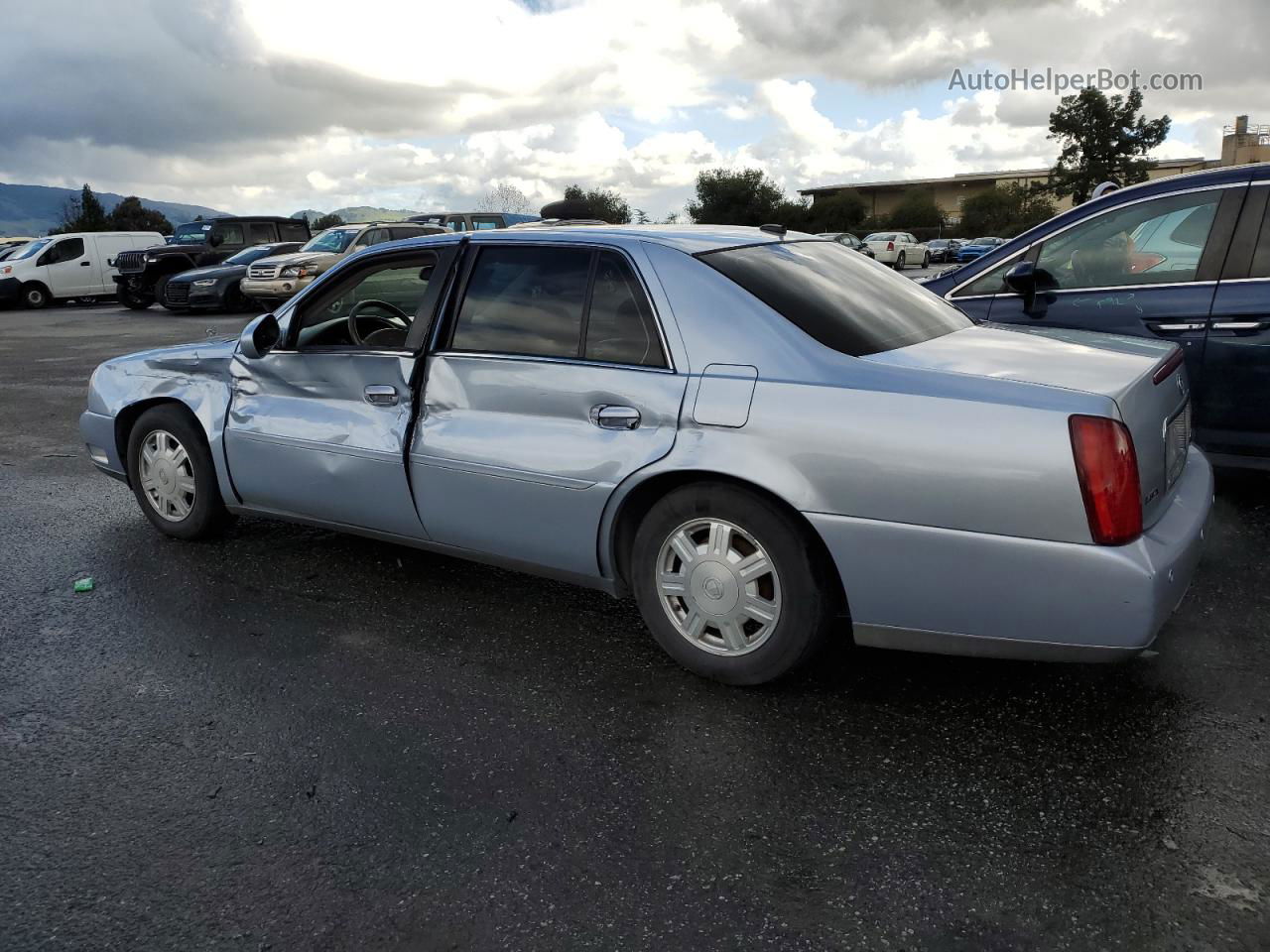 2005 Cadillac Deville  Blue vin: 1G6KD57Y15U245334