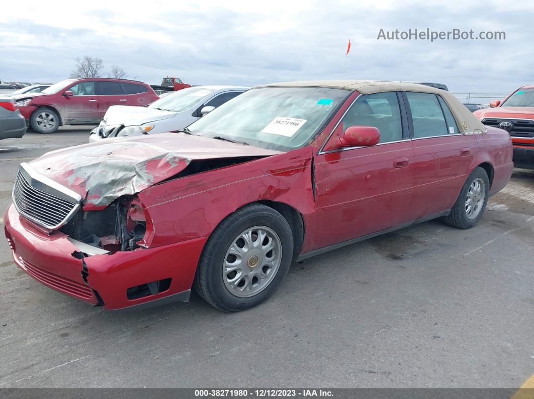 2005 Cadillac Deville   Red vin: 1G6KD57Y15U257371