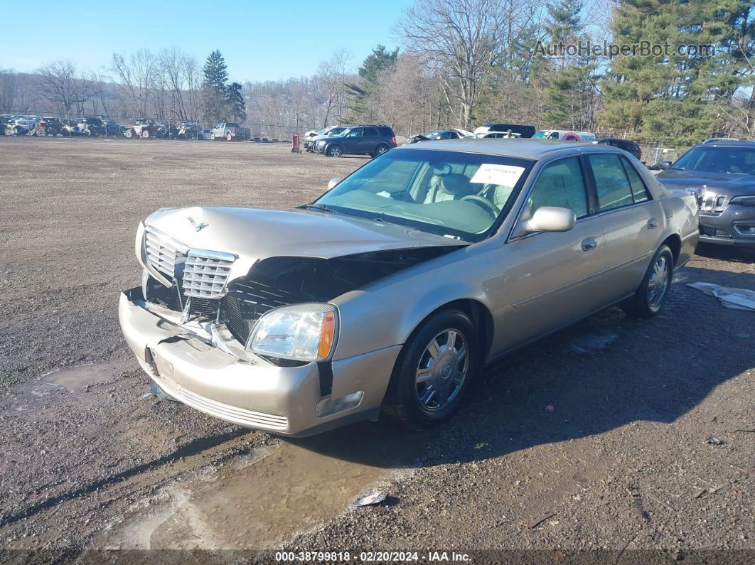 2005 Cadillac Deville Standard Золотой vin: 1G6KD57Y45U155501