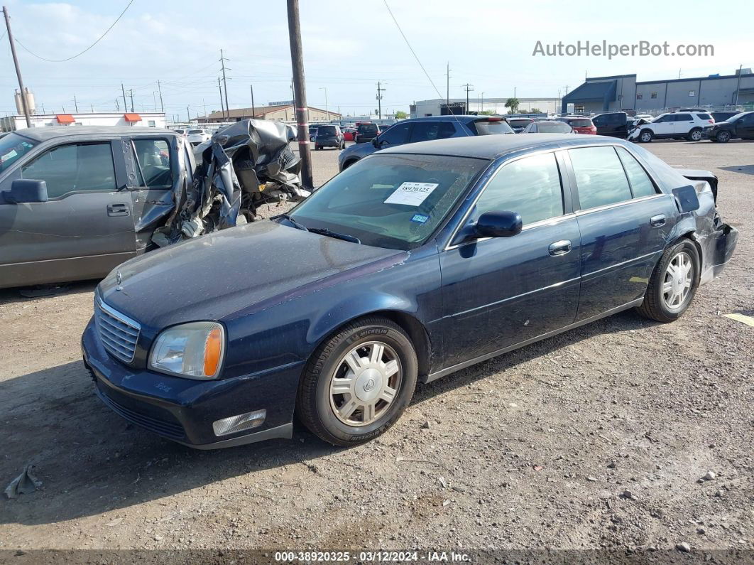 2005 Cadillac Deville Standard Синий vin: 1G6KD57Y55U192315