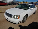 2005 Cadillac Deville  White vin: 1G6KD57Y95U184721