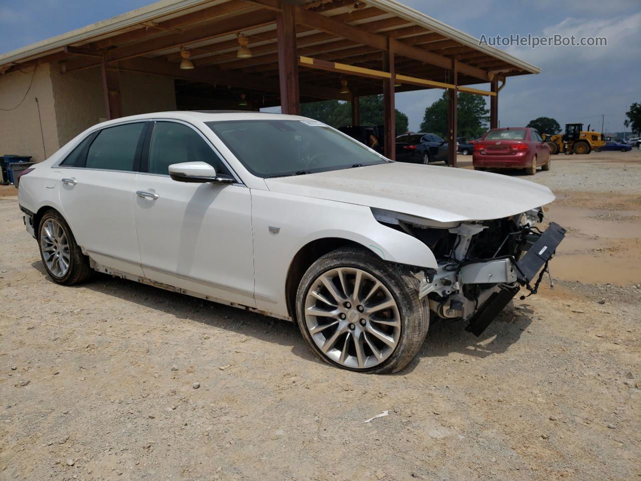 2017 Cadillac Ct6 Luxury White vin: 1G6KD5RS0HU138028