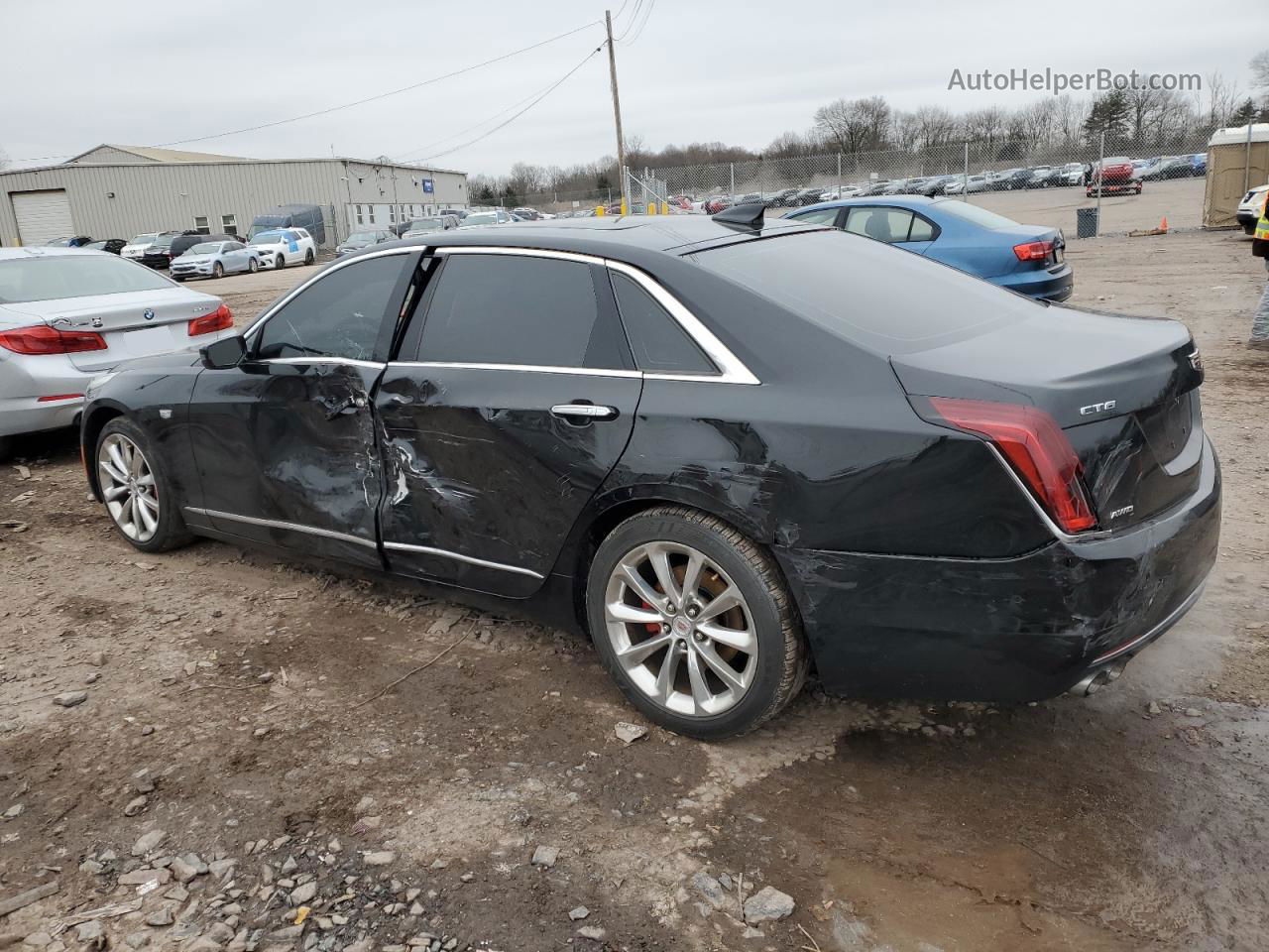 2017 Cadillac Ct6 Luxury Black vin: 1G6KD5RS1HU146915