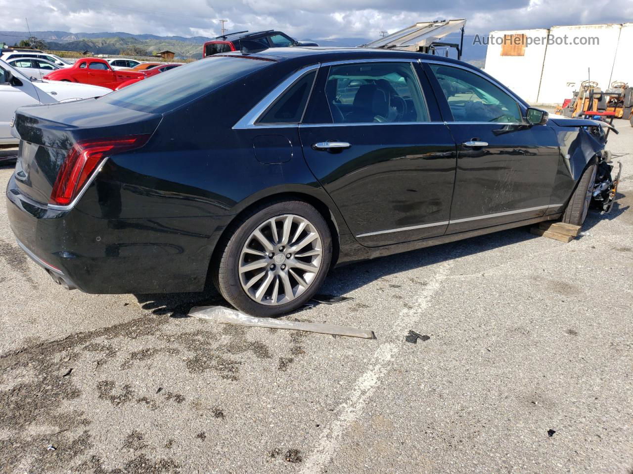 2017 Cadillac Ct6 Luxury Black vin: 1G6KD5RS1HU164878